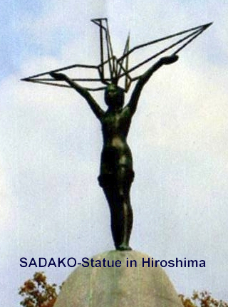 Das Original-Denkmal für Sadako Sasaki